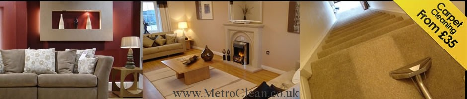 Carpet cleaning services by MetroClean Ltd